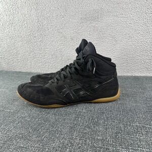 Asics Matflex 4‎ Men's Size 13 Shoes Black Wrestling Sports Gym Shoes J306N